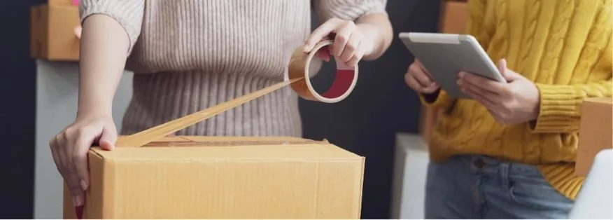 Capture d’écran : Packing list carton — le picking qui voyage avec le colis